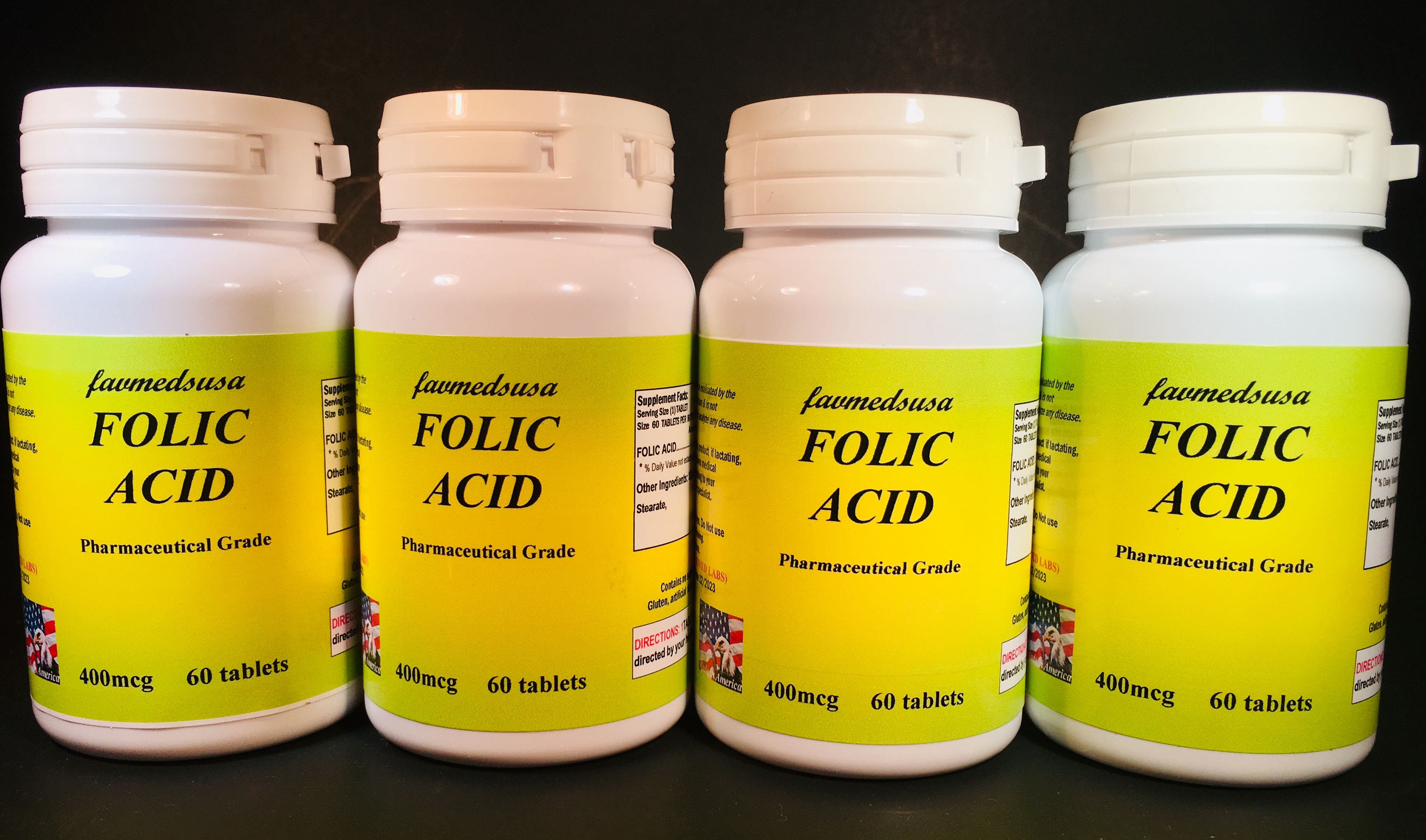 Folic Acid - 240 (4x60) Tablets